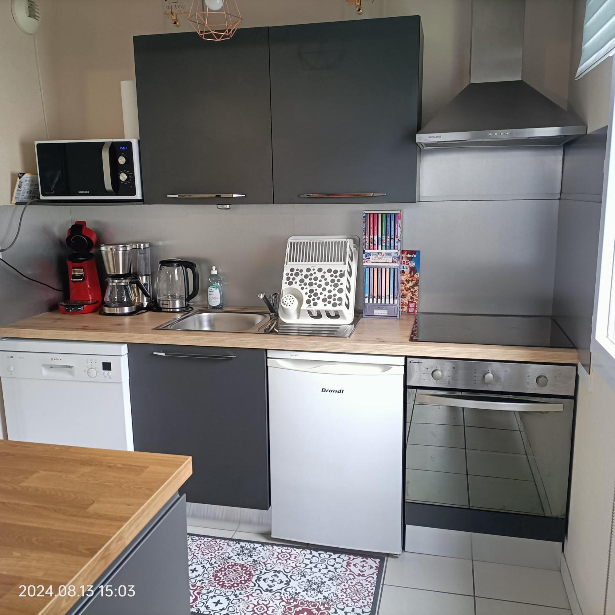 L'Escale N°13 :Appartement Standing Dans Residence Brest Buitenkant foto